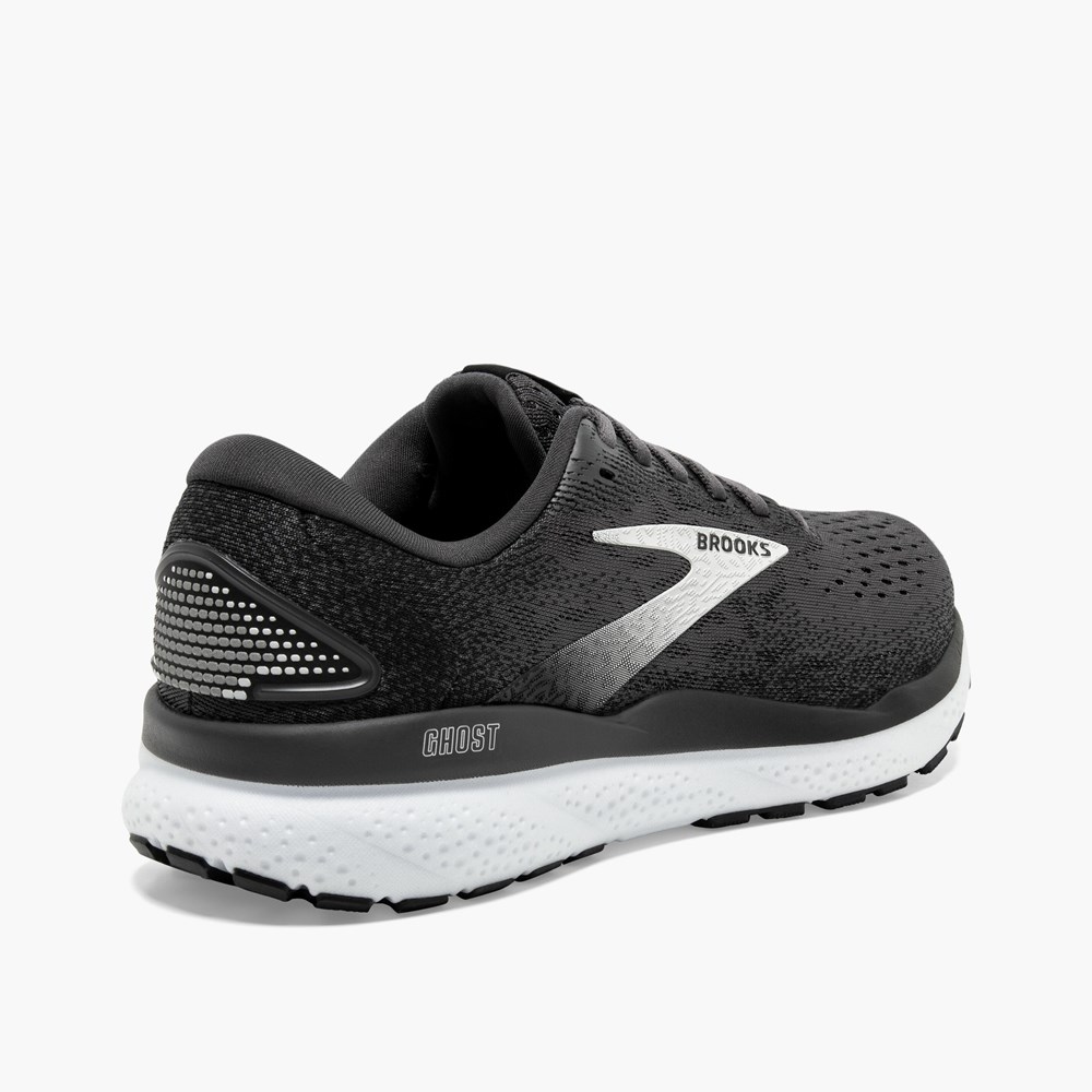 Chaussures Running Route Brooks Ghost 16 Noir Grise Blanche Femme | SCF-5781252